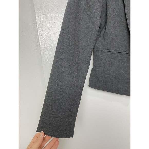 Worthington Gray Blazer Open Size 8 Business Work Wear Office - Picture 7 of 12